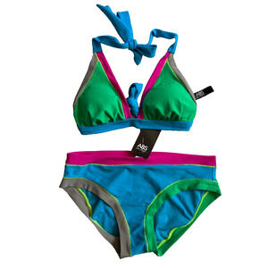 ABS Multicolor 2-Piece Bikini – Size M – New with Tags